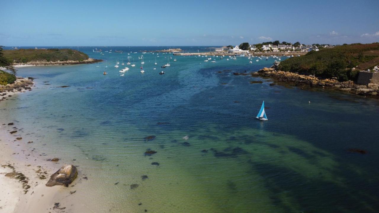 Maison Yukti - Magnifique Maison De Charme Proche Plage Lampaul-Ploudalmézeau Dış mekan fotoğraf